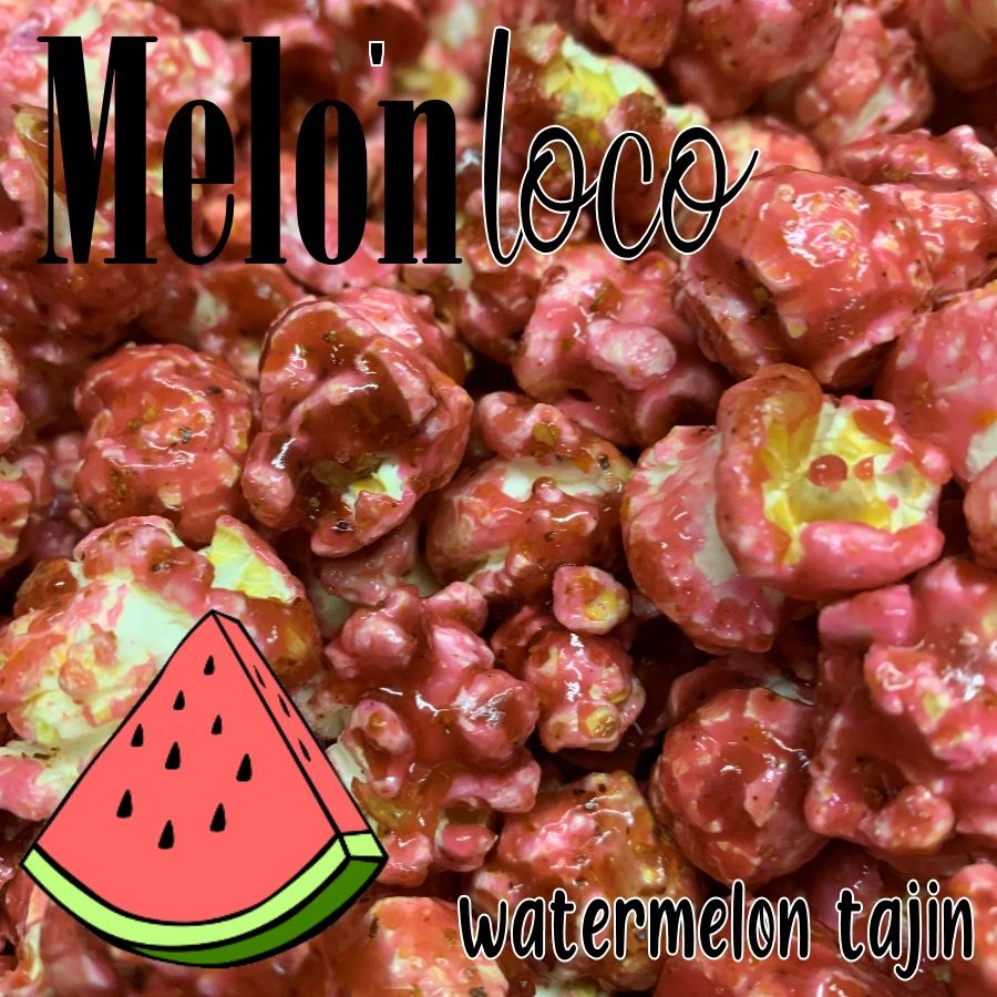 Melon Loco (Watermelon Tajin) Gourmet Popcorn